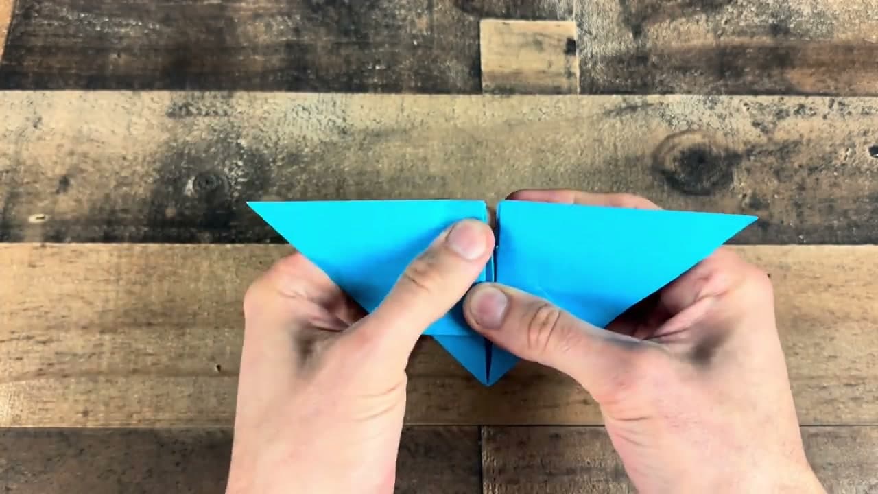 Step 7: Step 7: Accordion-Fold the Wings
