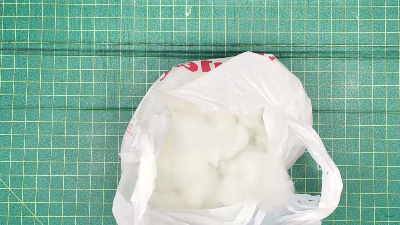 Step 1: Stuff the Bag - How to Make Paper Mache Pumpkins