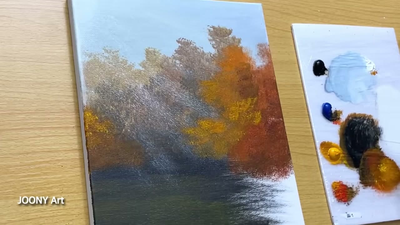 Step 4: Step 4: Build the Warm Autumn Foliage