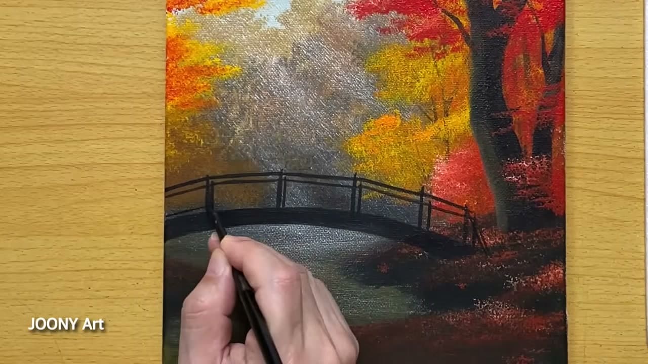 Step 7: Step 7: Draw the Arched Bridge