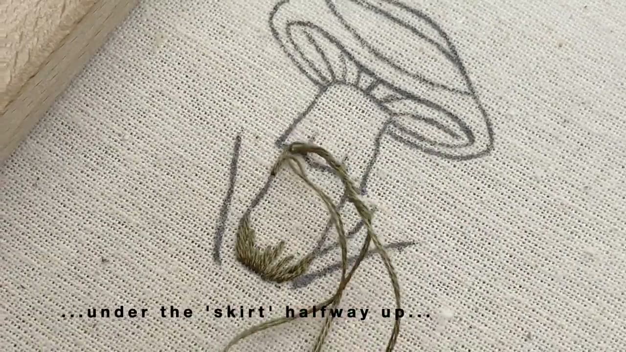 Step 1: Step 1: Hoop the Fabric and Transfer the Design