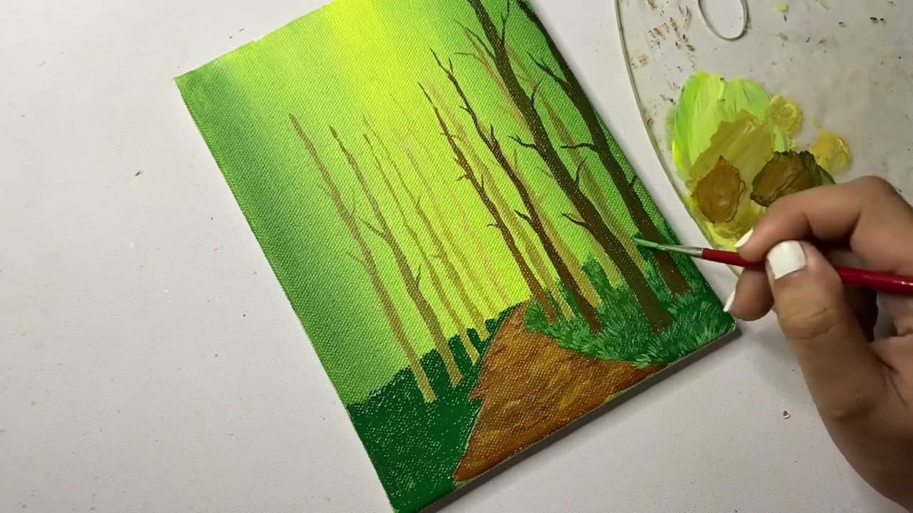 Step 6: Step 6: Build the Dark Foliage Layer