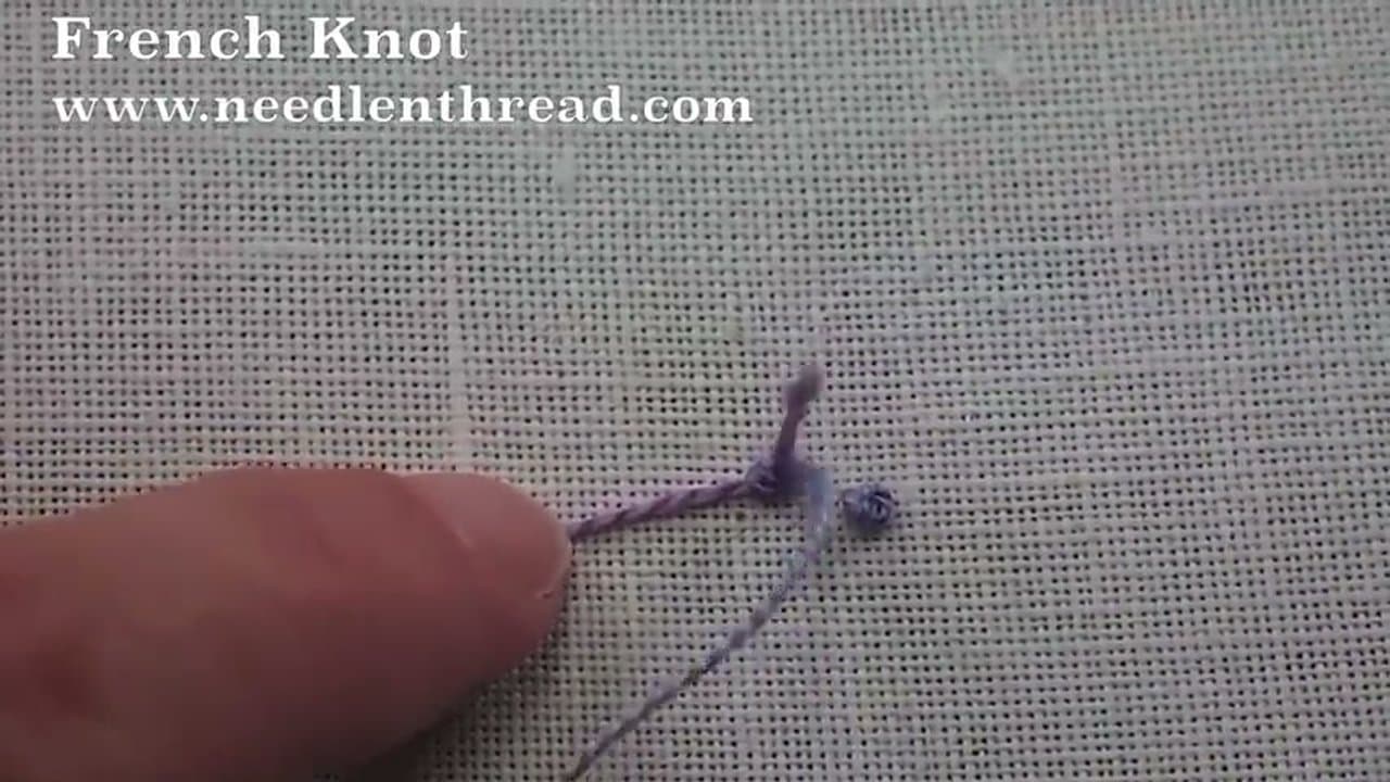 Step 6: Step 6: Release the Thread as It Settles