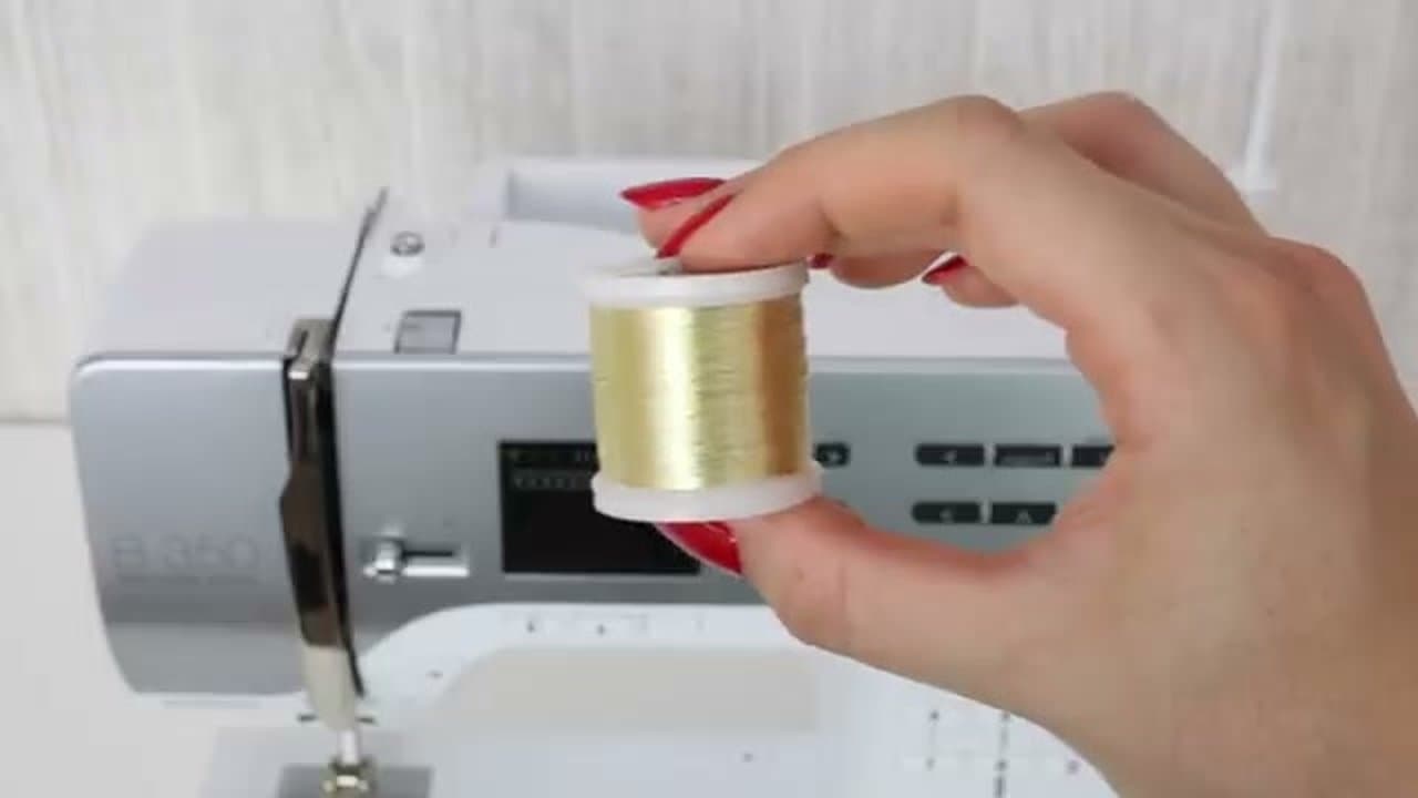 Step 2: Step 2: Place the Thread on the Spool Pin
