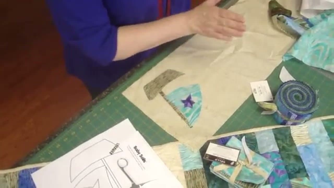 Step 5: Position All Pieces and Iron Them Down