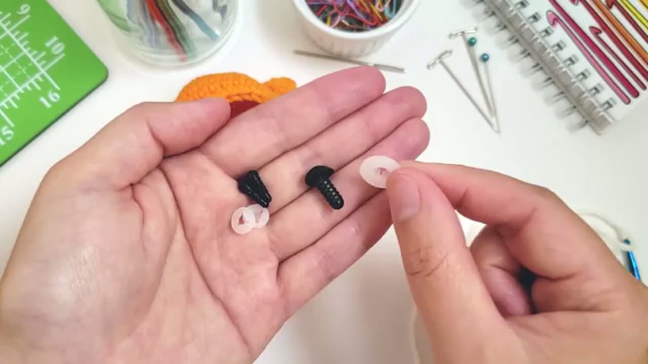 Step 1: Get to Know the Hardware - How to Attach Safety Eyes to Amigurumi