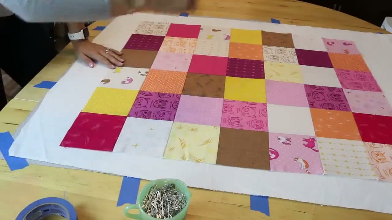 Step 5: Step 5: Center the Quilt Top