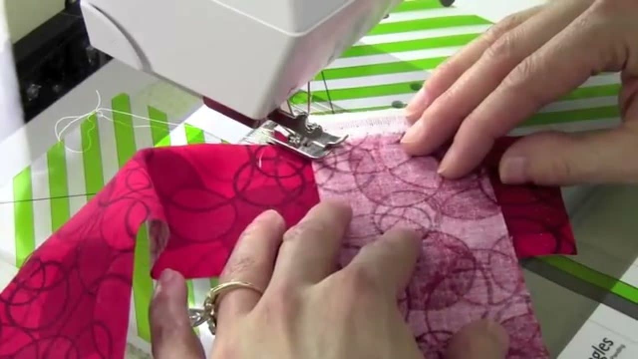 Step 2: Step 2: Sew Strips Together on the Diagonal