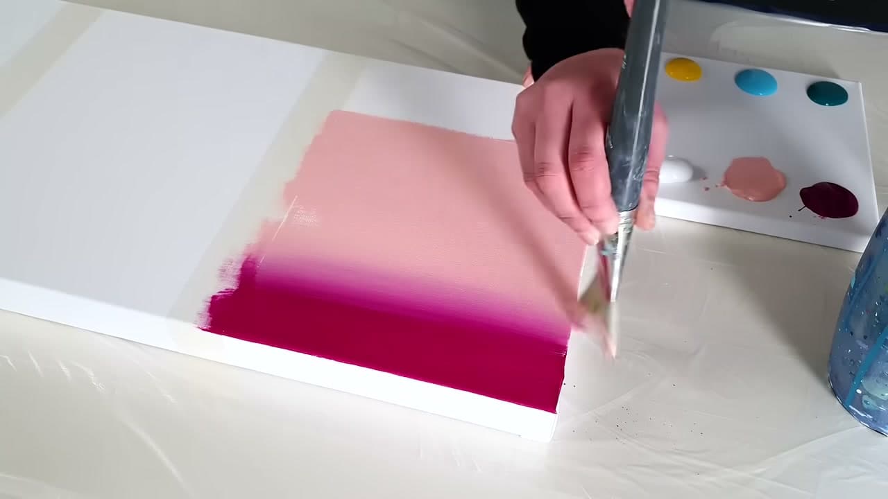 Step 3: Step 3: Bring the Second Colour Up Into It