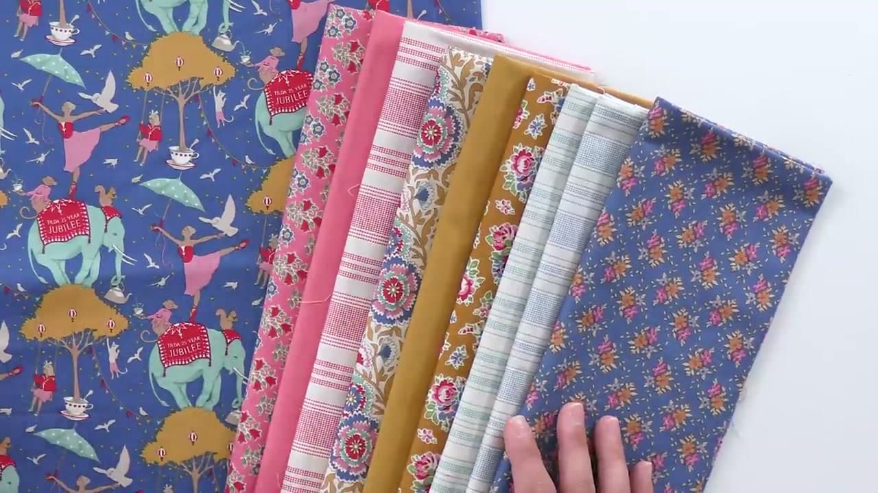 Step 5: Lay the Pull Out in Color Order to Spot the Gaps - How to Choose Quilting Fabric (A Quilter's Fabric Pull Walkthrough)