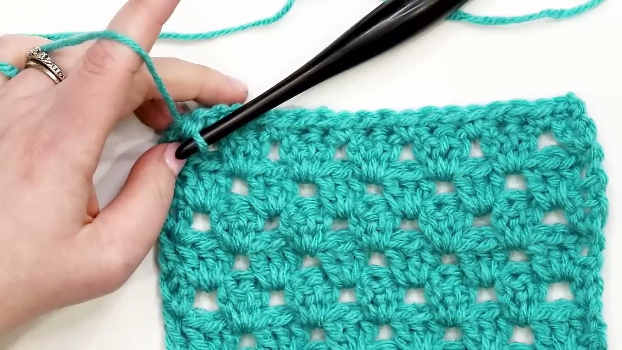 Step 8: Step 8: Add the single-crochet border