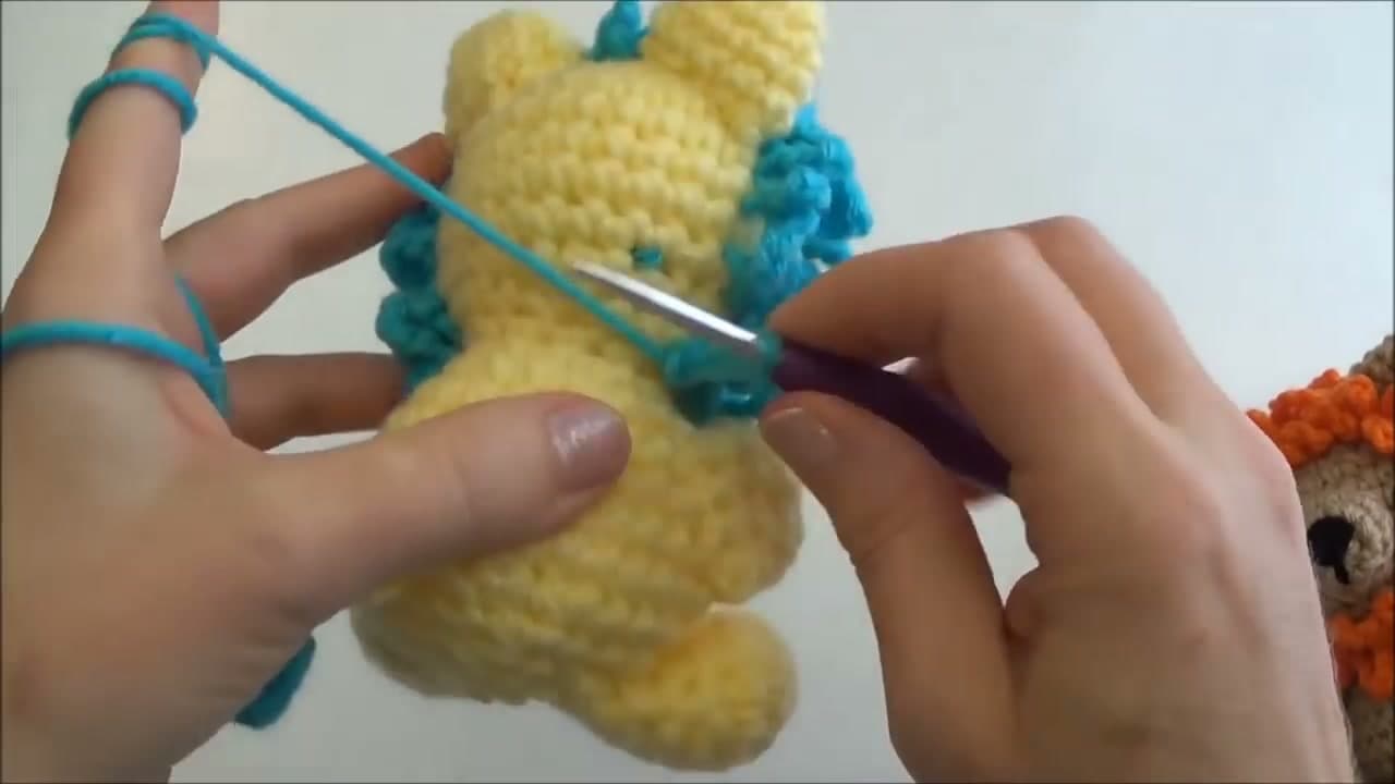 Step 7: Step 7: Attach the Mane and Tail