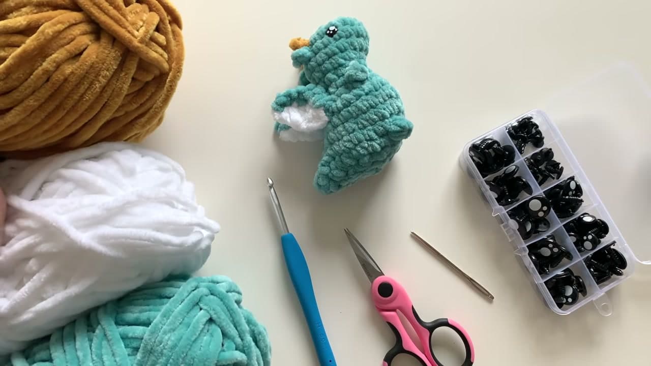 Step 1: Step 1: Gather Your Yarn, Hook and Eyes