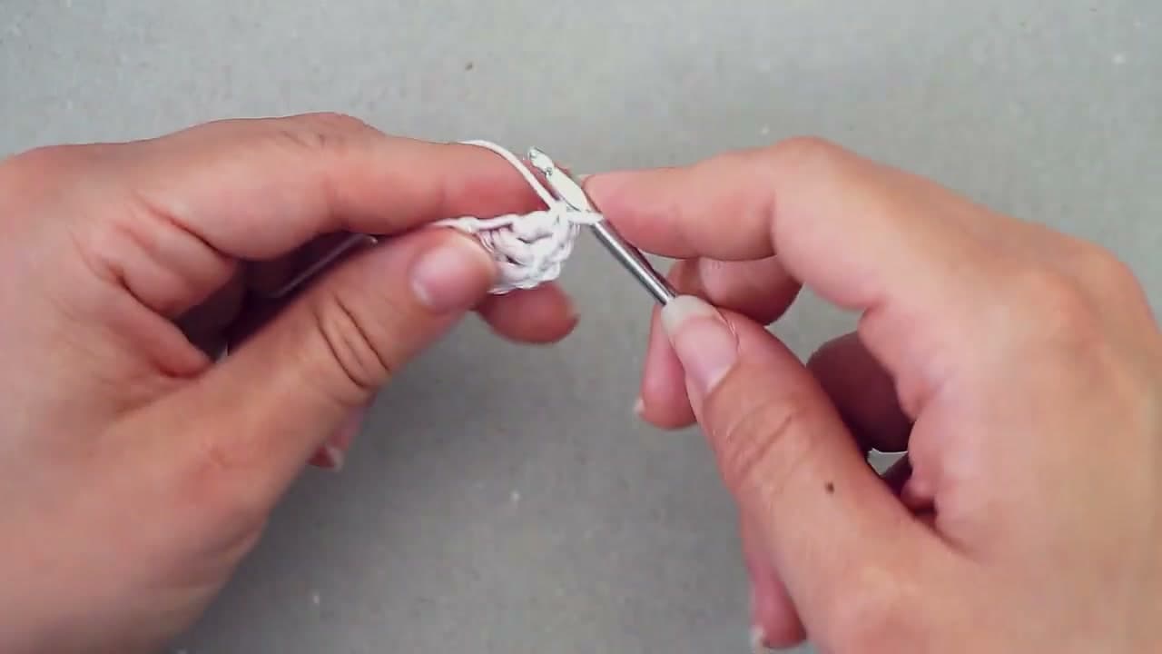 Step 2: Step 2: Make a magic ring for the center