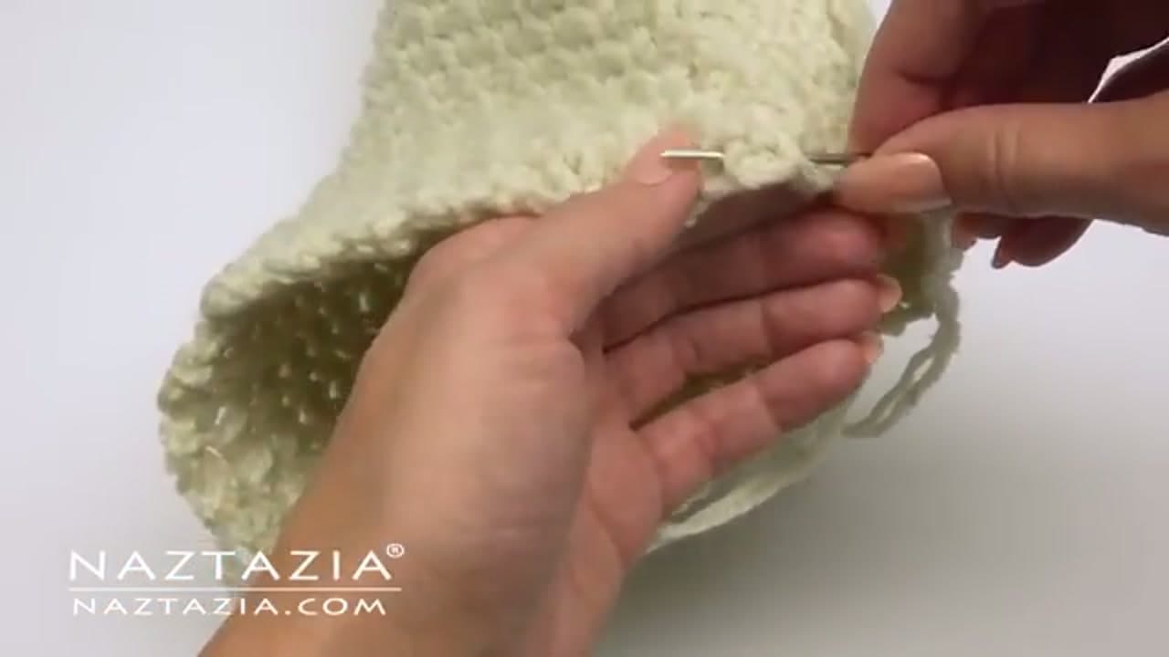 How to Crochet a Beanie (Beginner-Friendly Textured Hat)