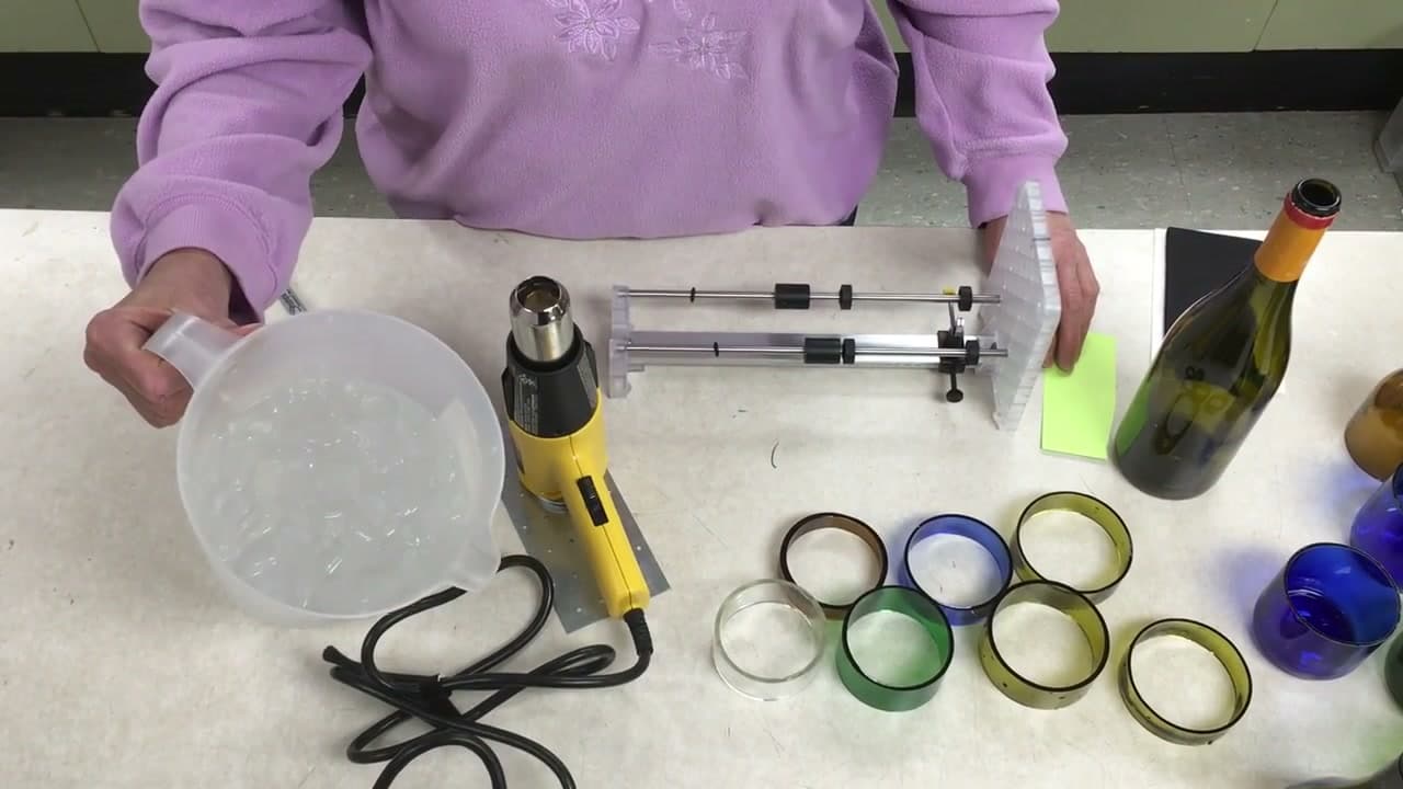 Step 1: Step 1: Set Out the Cutter, the Heat Gun and a Bucket of Ice