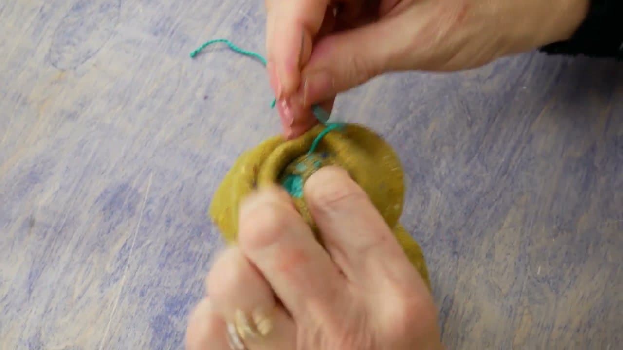 Step 5: Step 5: Tie off and trim
