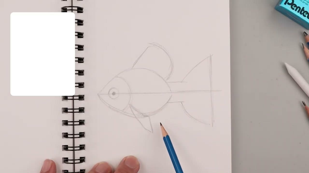 Step 3: Step 3: Add the Dorsal and Pectoral Fins