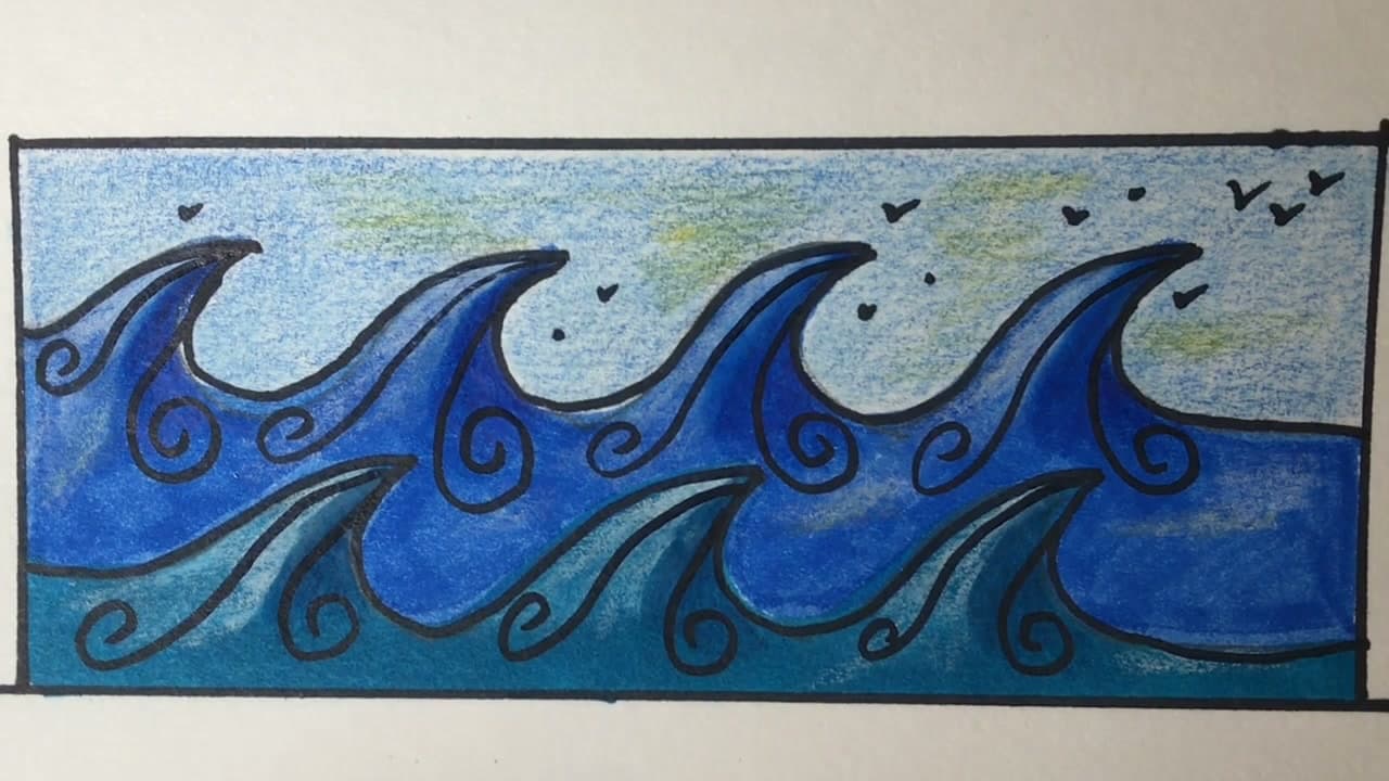 Step 8: Step 8: Finish and Tidy the Ocean Waves