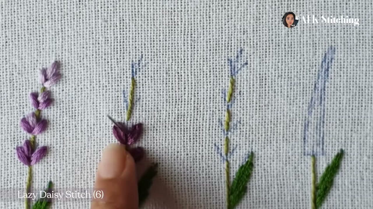 Step 6: Step 6: Cluster Lazy Daisies into a Full Bud Column