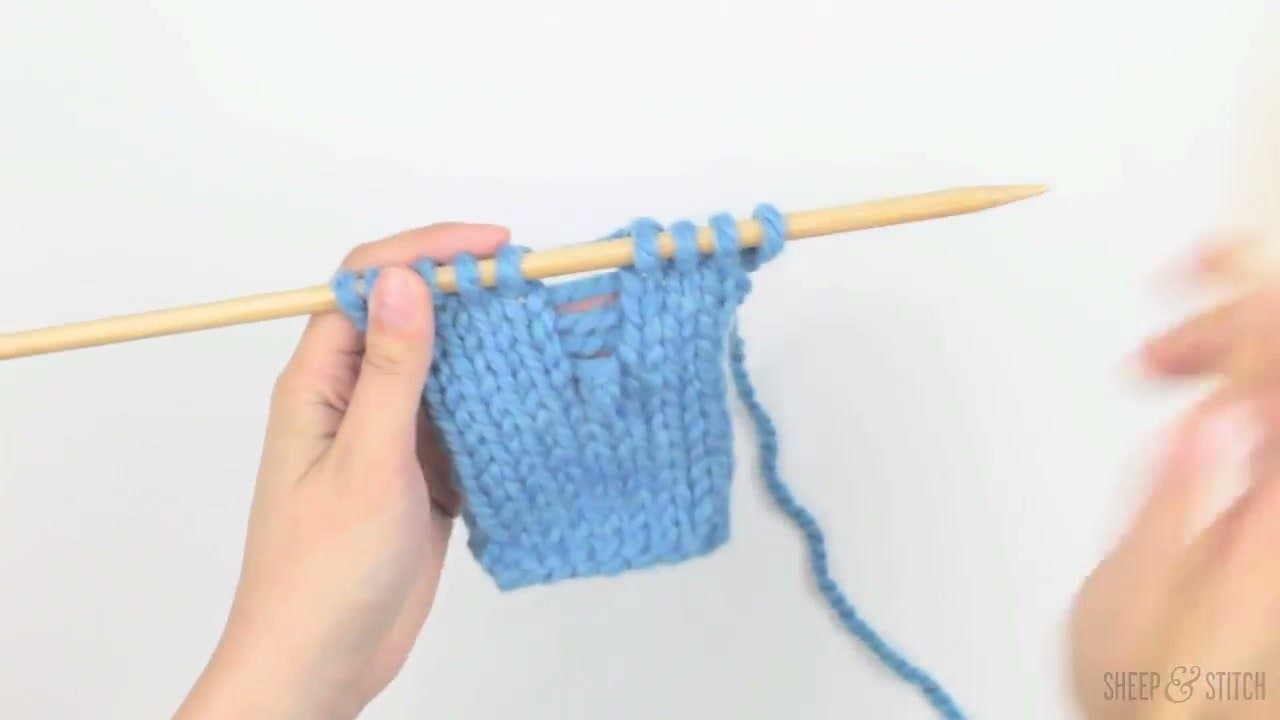 Step 1: Find the Dropped Stitch - How to Fix a Dropped Knitting Stitch: 7 Step Rescue Tutorial