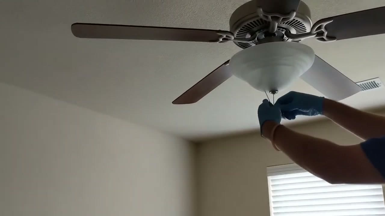 How to Install a Ceiling Fan with Light Kit