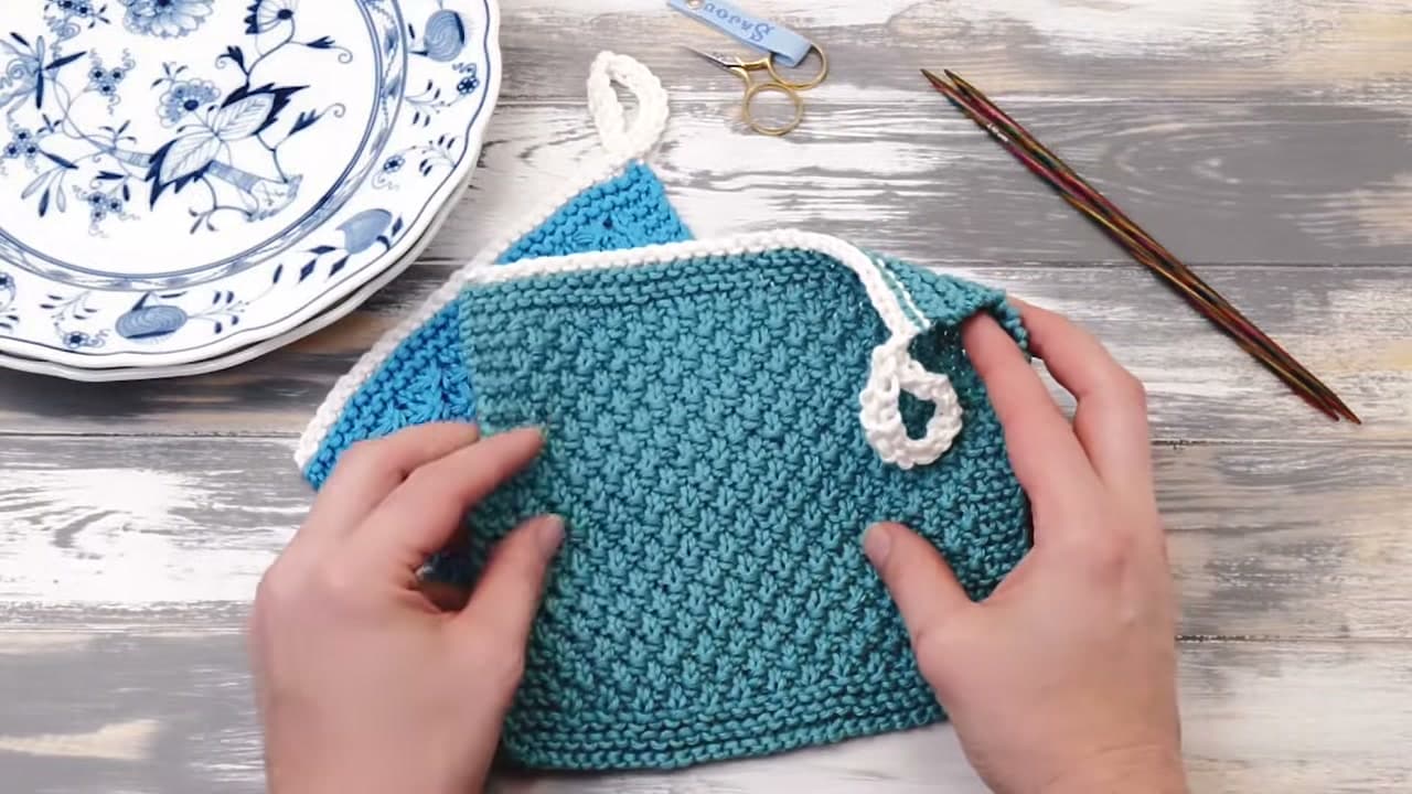 How to Knit a Dishcloth