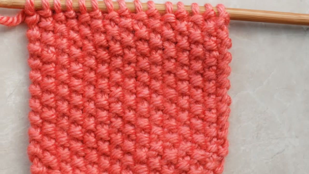 How to Knit Seed Stitch