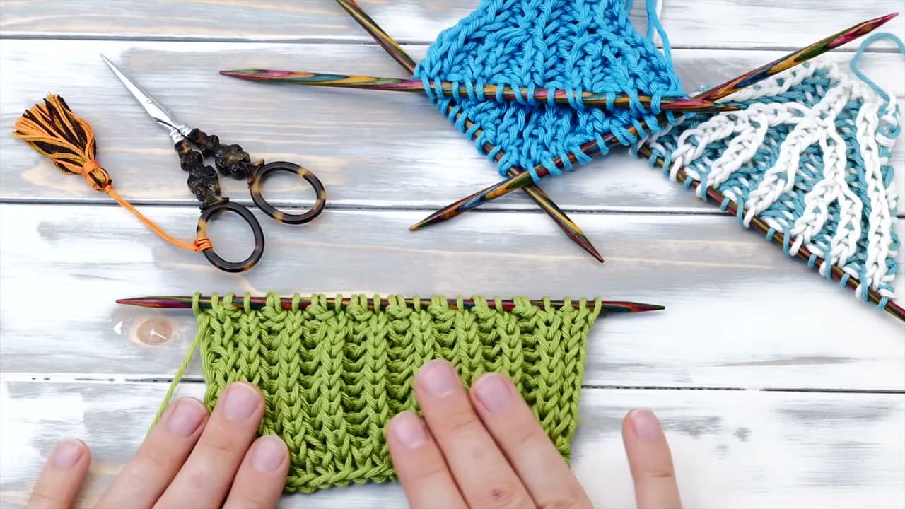 How to Knit Brioche Stitch