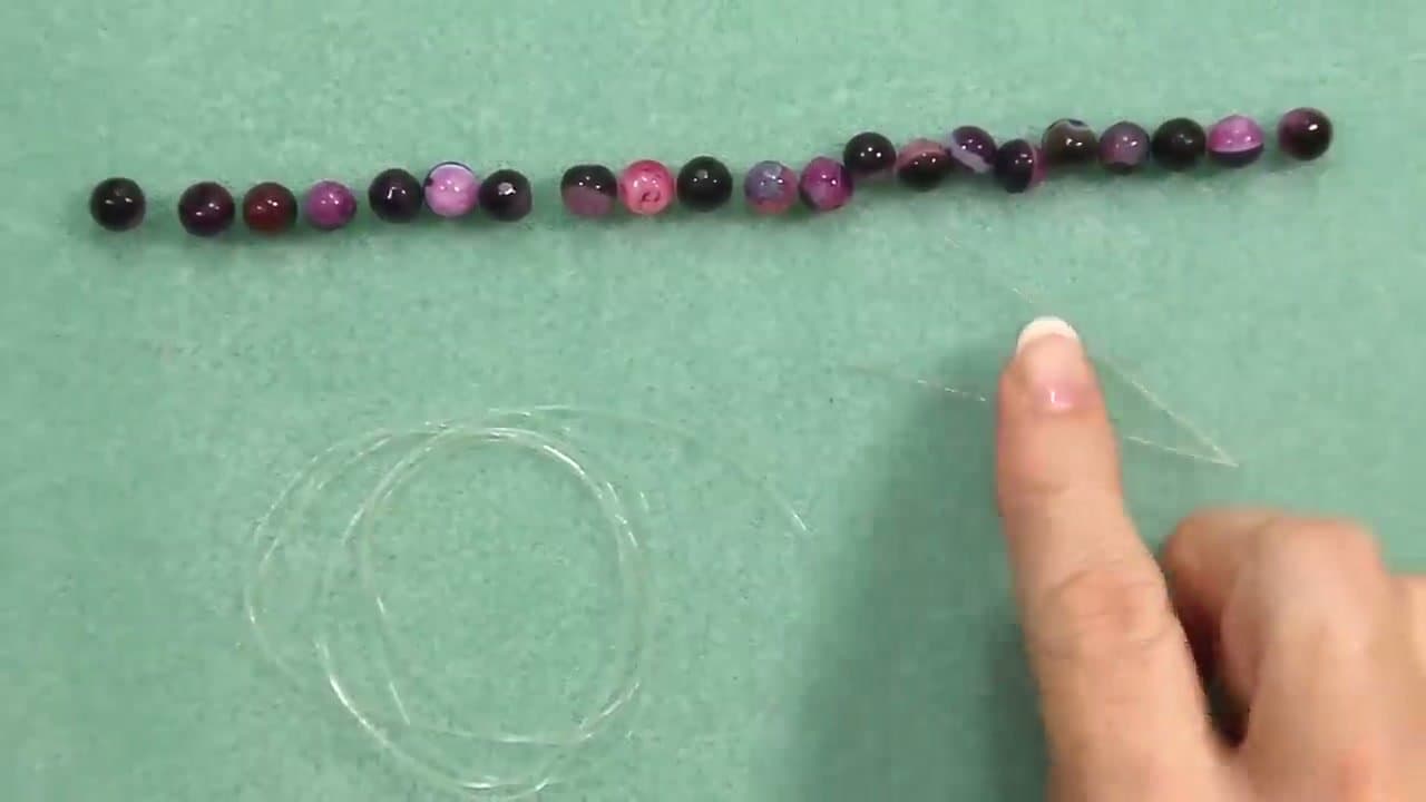 Step 1: Step 1: Cut and double the elastic, thread the needle