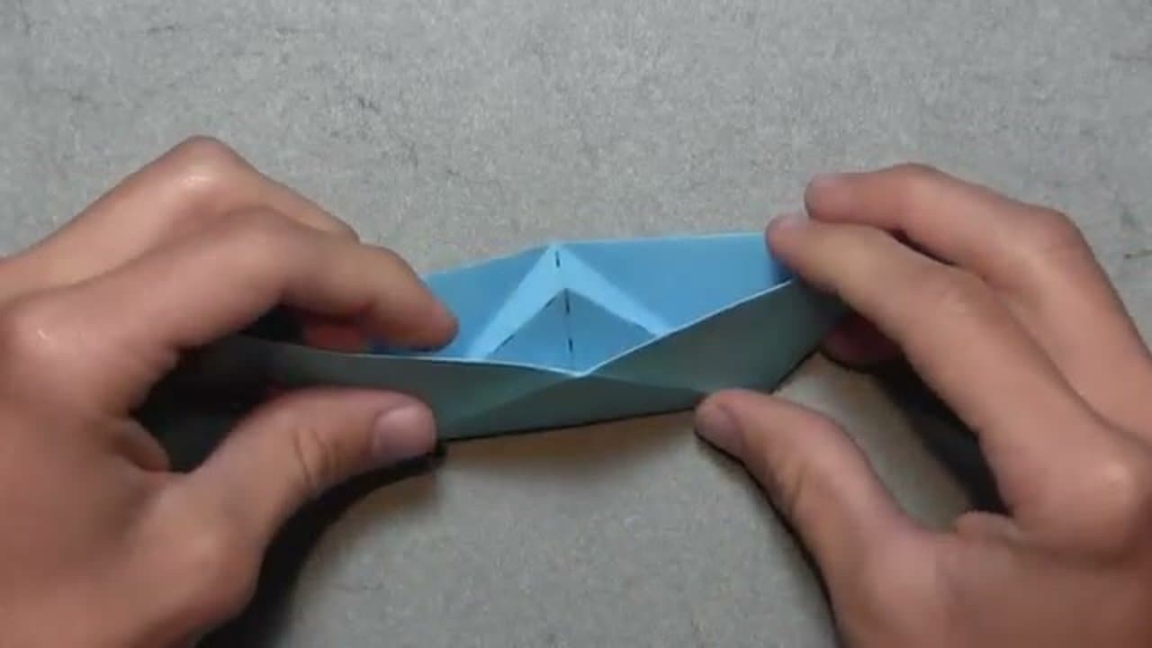 How to Make a Paper Boat (Origami)