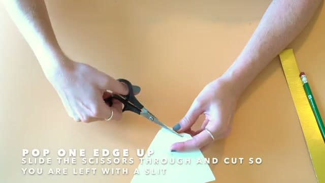 Step 4: Step 4: Cut the Fastening Slits