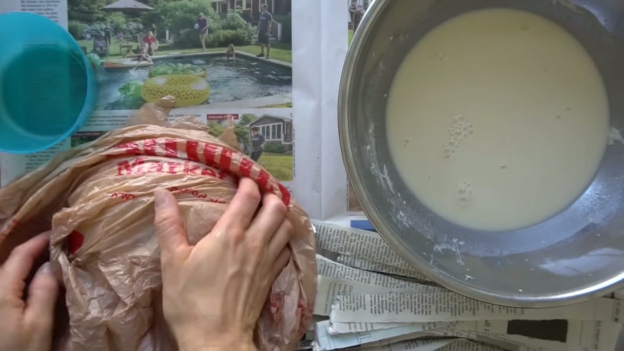 Step 3: Wrap Your Form in a Plastic Bag - How to Make Paper Mache