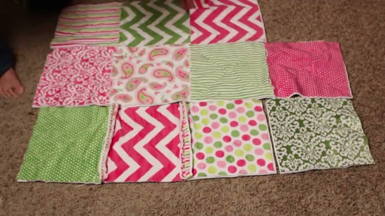 How to Make a Rag Quilt (Beginner Sewing Tutorial)