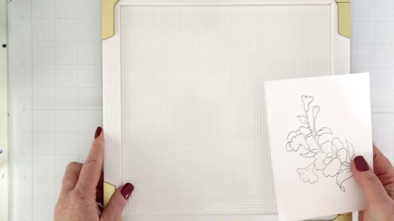 Step 2: Step 2: Color the Flowers with Stencils