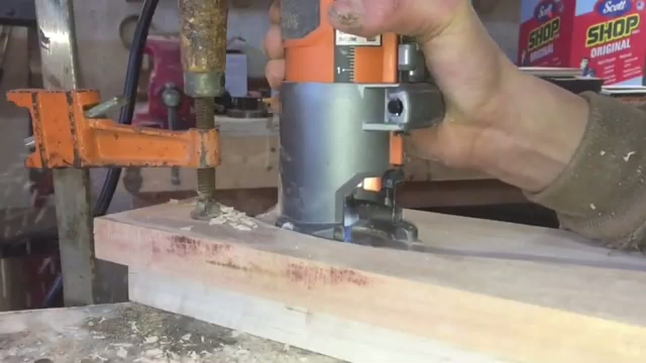 Step 4: Rout the River Channel - How to Make an Epoxy River Serving Board
