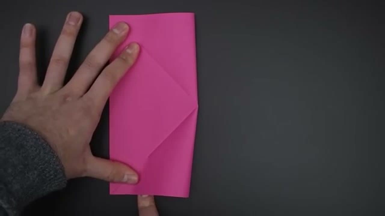 Step 2: Make Two Diagonal Creases
