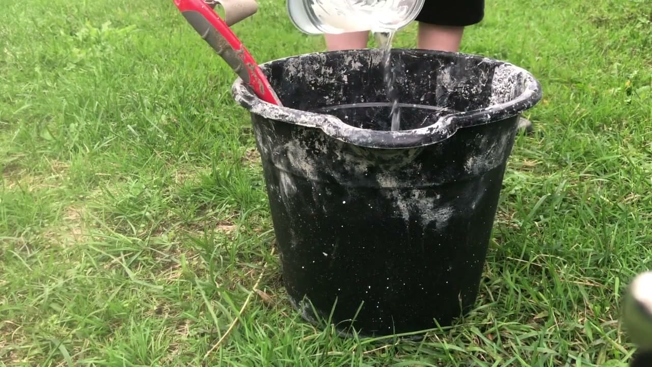 Step 1: Step 1: Mix the Concrete