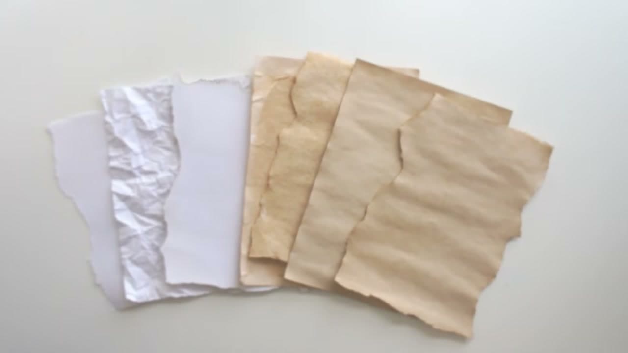How to Make Paper Look Old