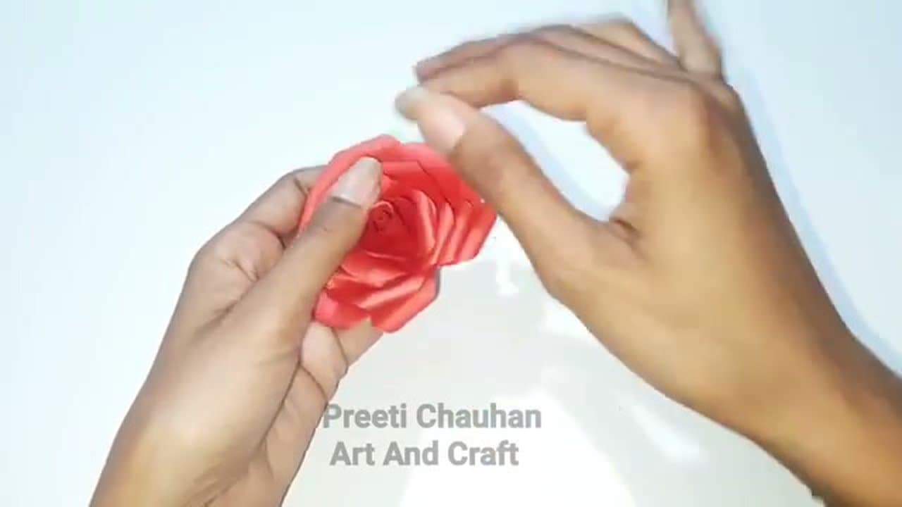 How to Make Paper Roses (Easy Layered Method)