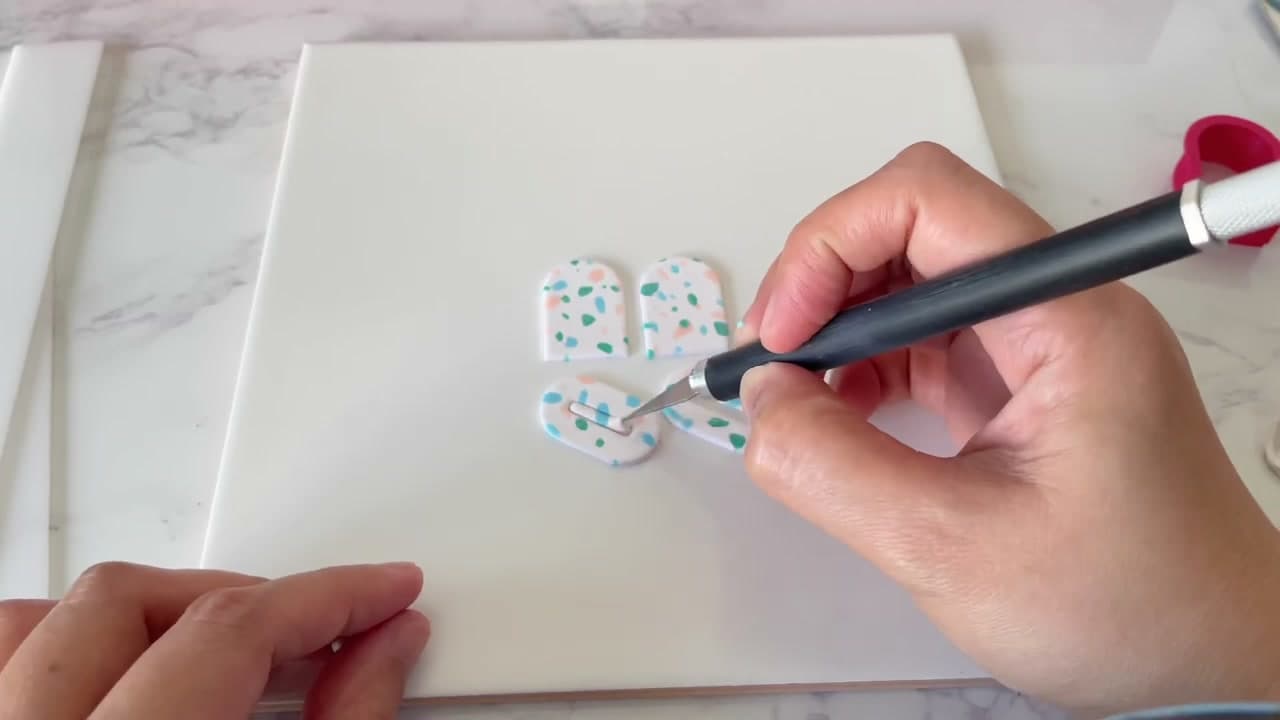 Step 5: Cut Your Earring Shapes