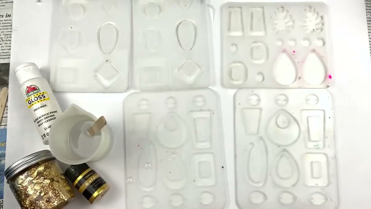 Step 1: Gather Materials and Set Up Safely - How to Make Resin Earrings: Beginner DIY in 9 Easy Steps