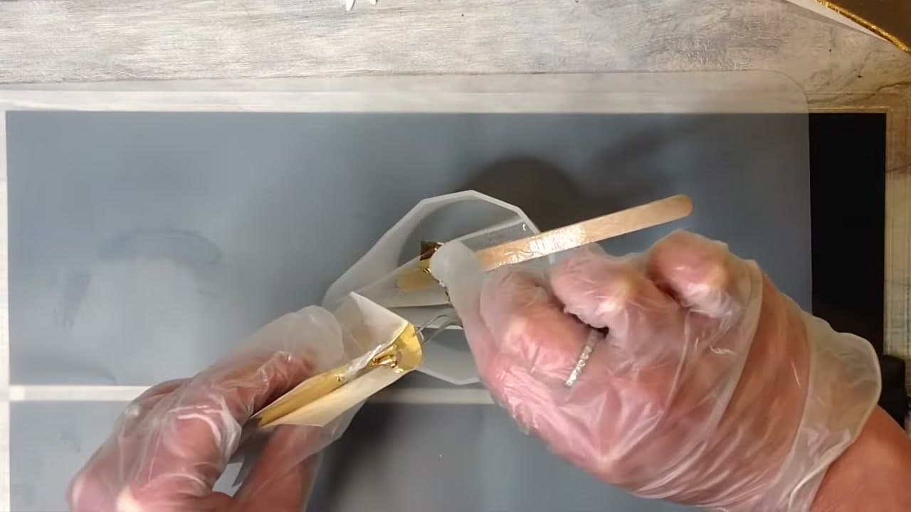 The finished result: How to Make a Silicone Mold