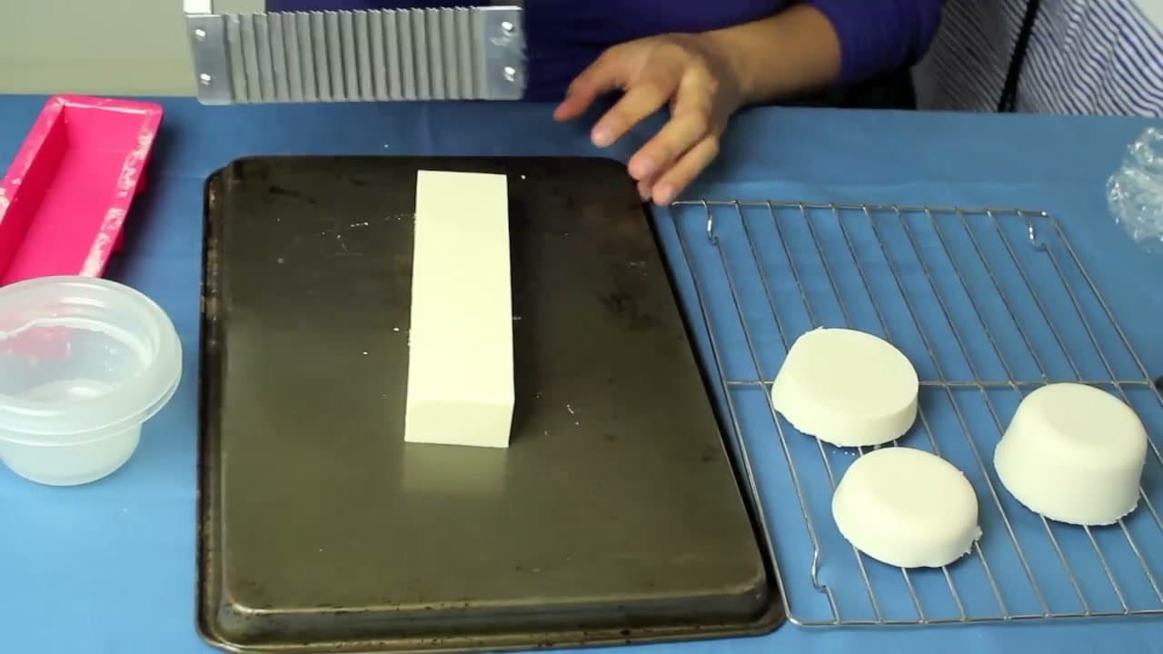 Step 6: Step 6: Pour into molds, rest 24 hours, then cure 4-6 weeks