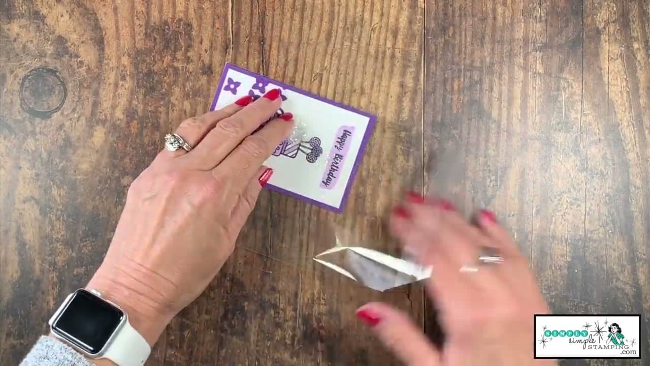 Step 6: Seal the Envelope - How to Make a Shaker Card: 7 Step Easy Tutorial With a Clear Envelope