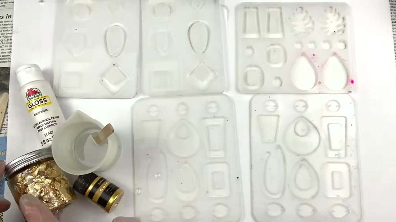 Step 3: Divide Resin Into Color Cups - How to Make Resin Earrings: Beginner DIY in 9 Easy Steps