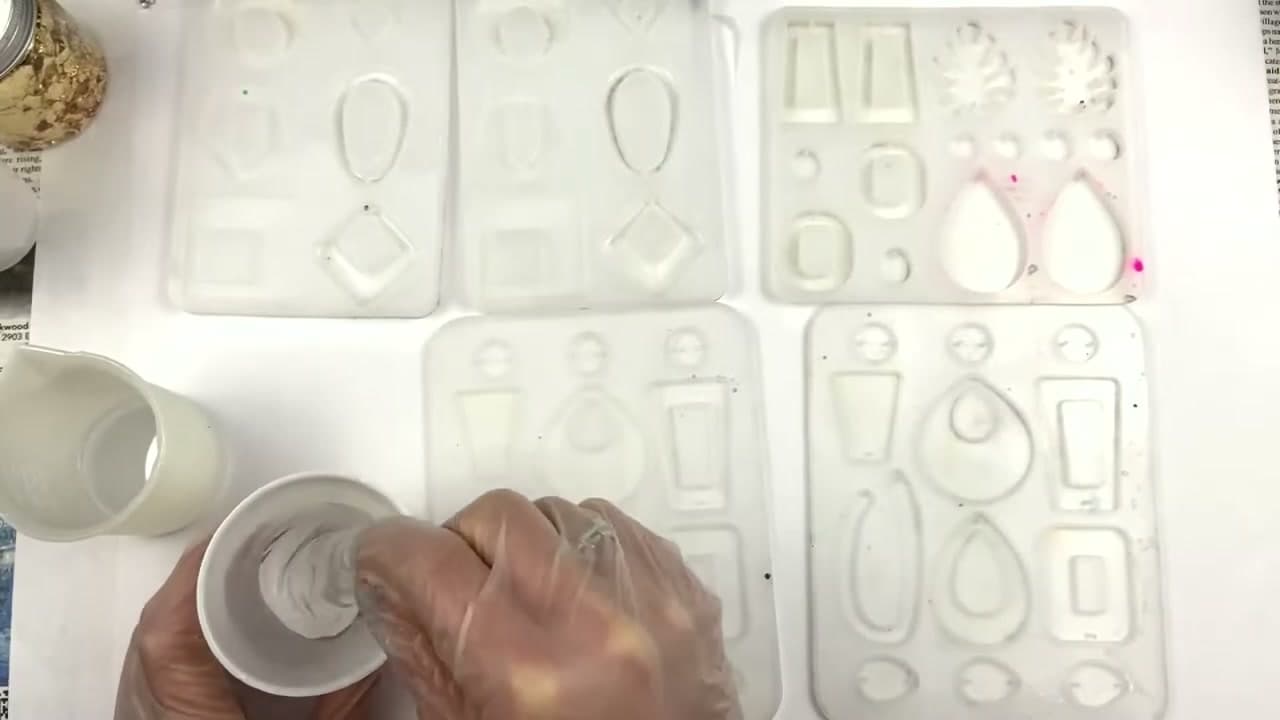 Step 4: Tint the White Cup - How to Make Resin Earrings: Beginner DIY in 9 Easy Steps