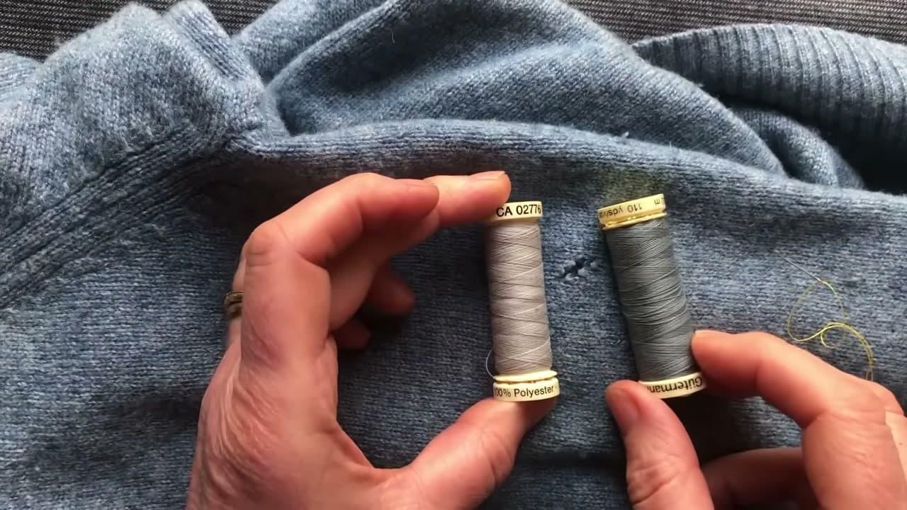 How to Fix a Hole in a Sweater