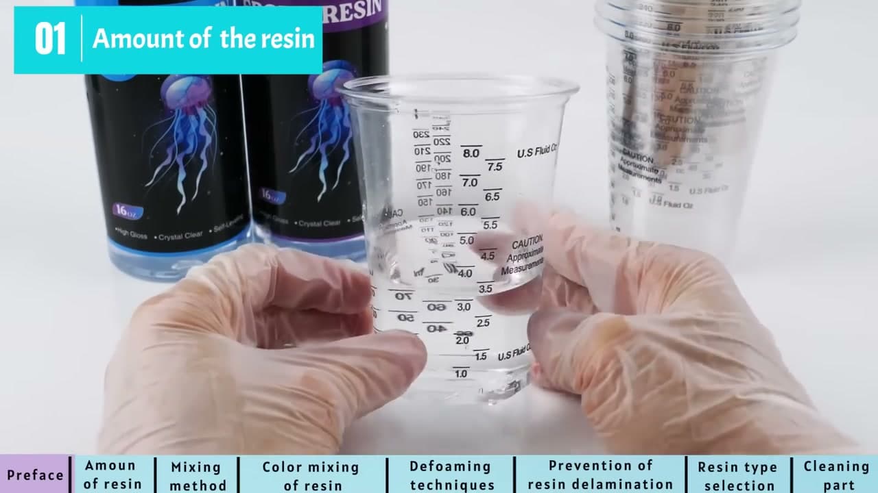 Step 2: Measure How Much Resin You Need
