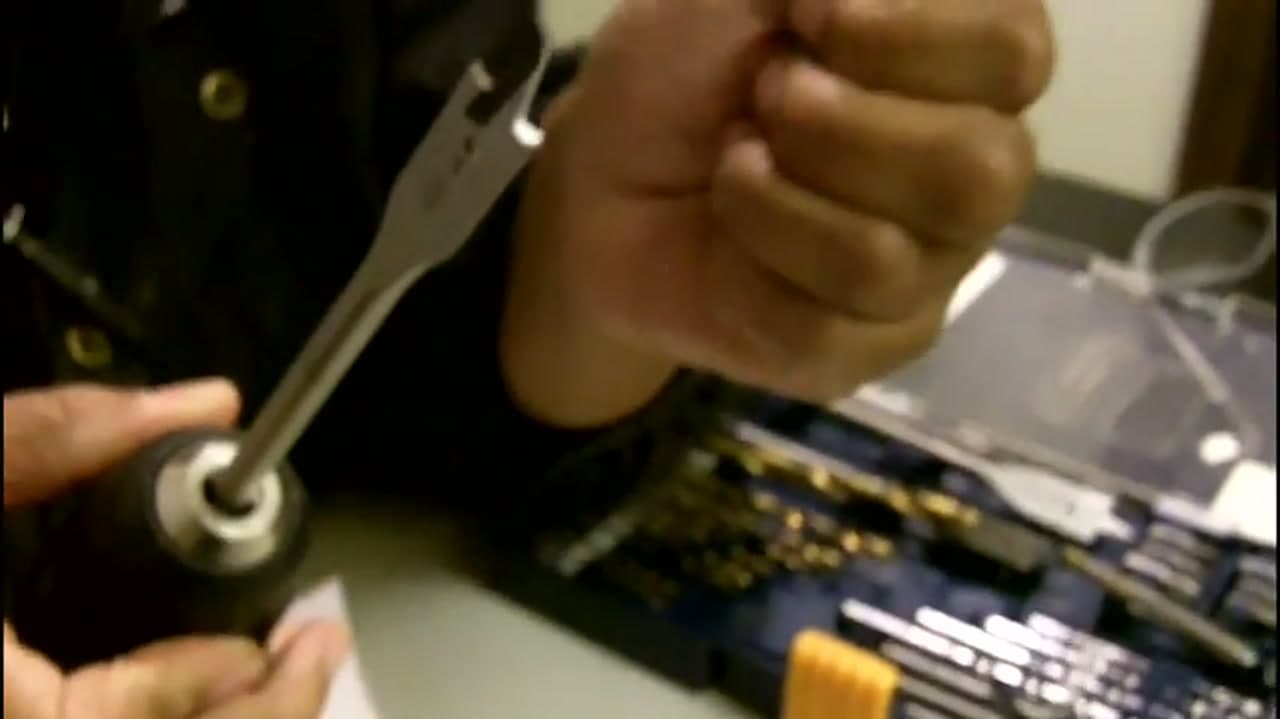 Step 6: Step 6: Install a Wider Spade Bit